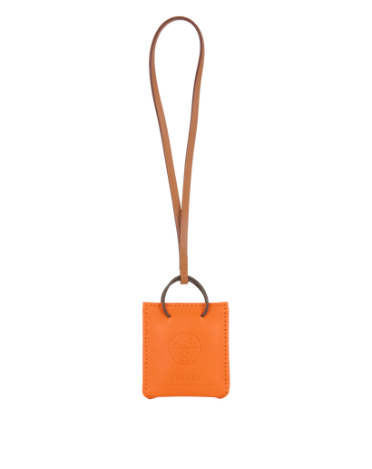 Hermes Shopper Charm, front view